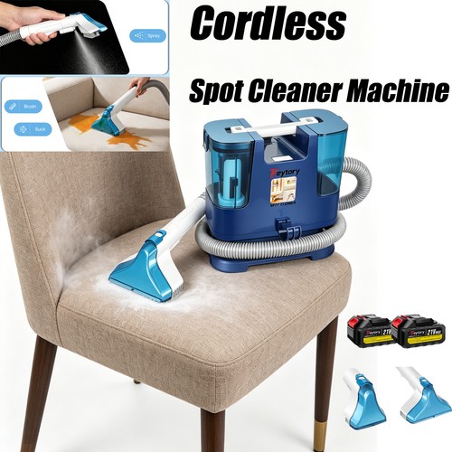 Cordless carpet spot cleaner - cordless,